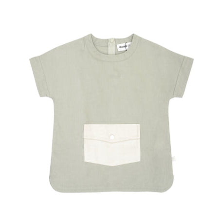 Boys Green/Ivory Shirt
