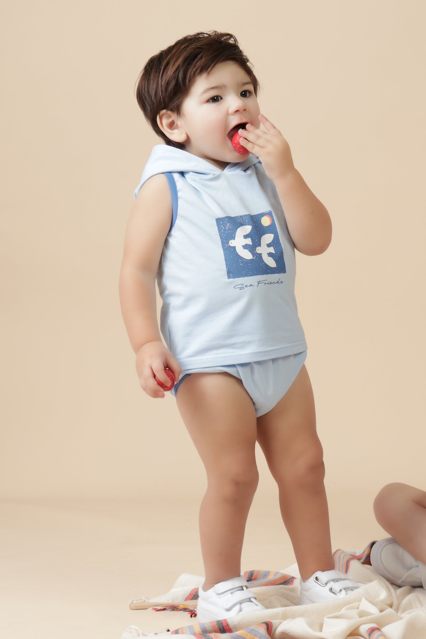 Boys Light Blue Baby Set