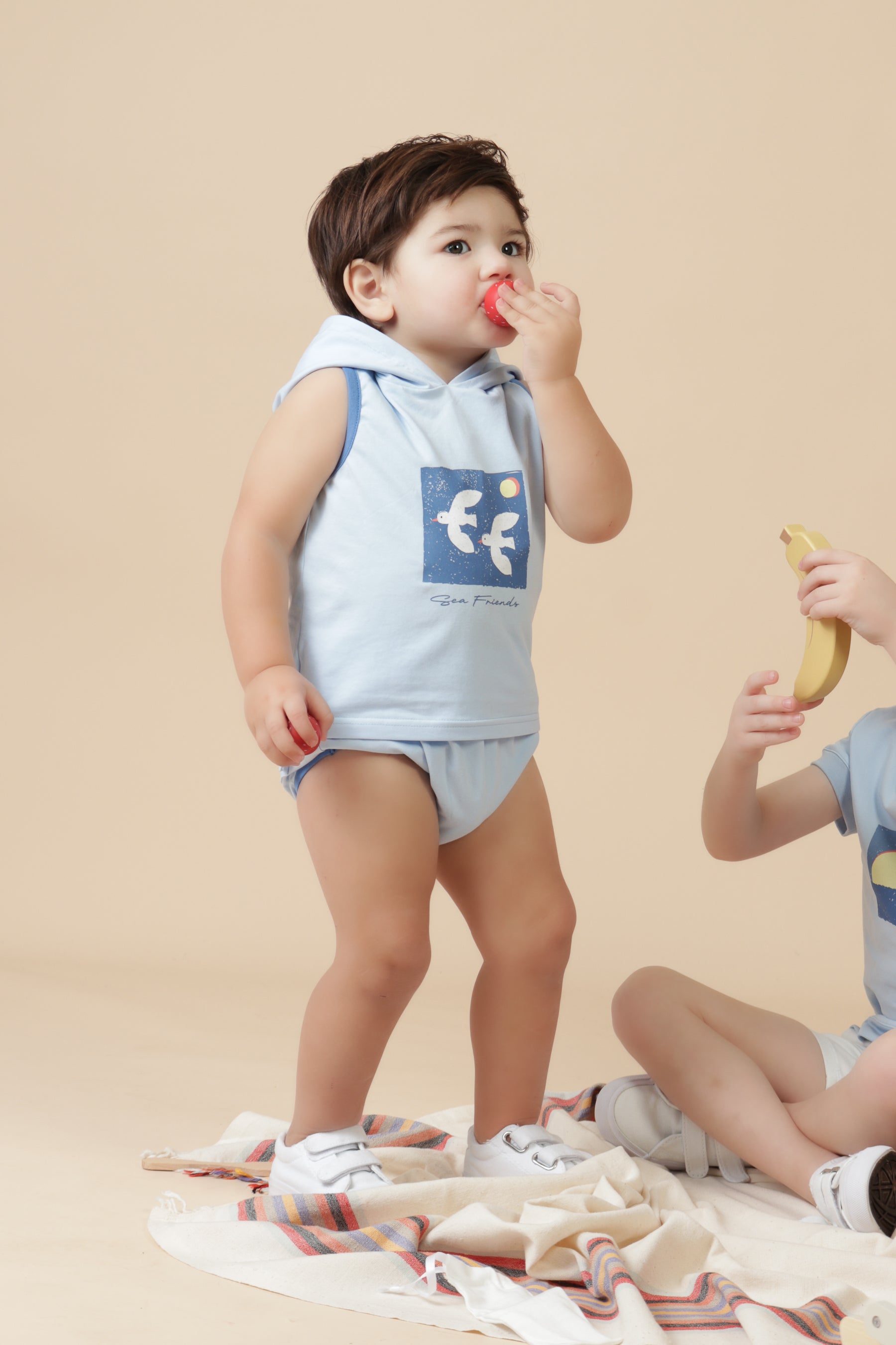 Boys Light Blue Baby Set