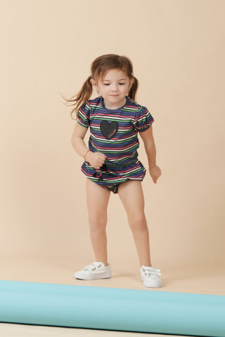 Girls Multi Colored Baby Set - hover