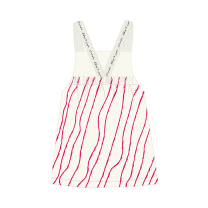 Girls Pink Black & White Jumper