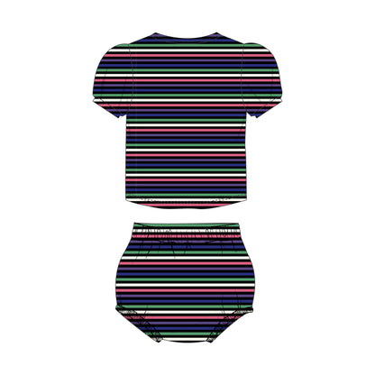 Girls Multi Colored Baby Set